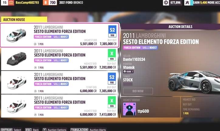 Forza Horizon 5: Comment obtenir la Lamborghini Sesto Elemento FE