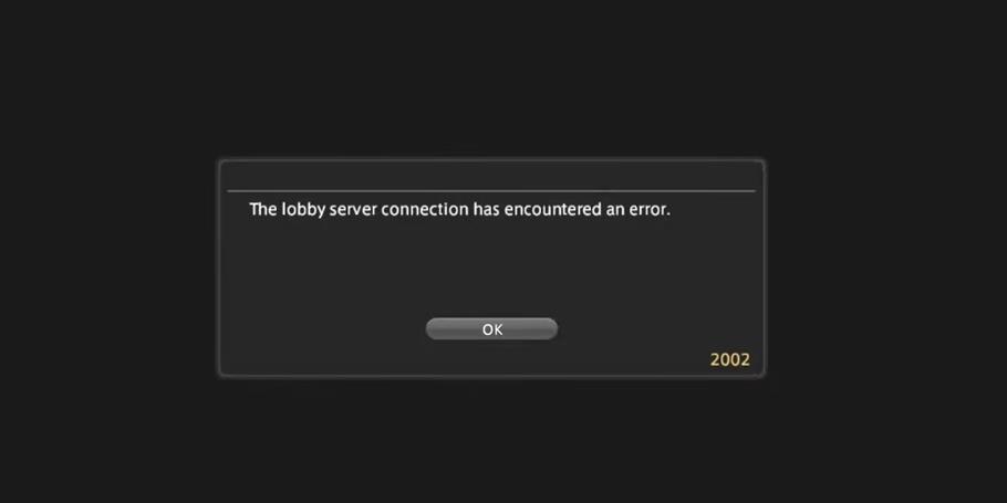 Final Fantasy XIV Lobby Server Error 2002 Fix (Décembre 2021)