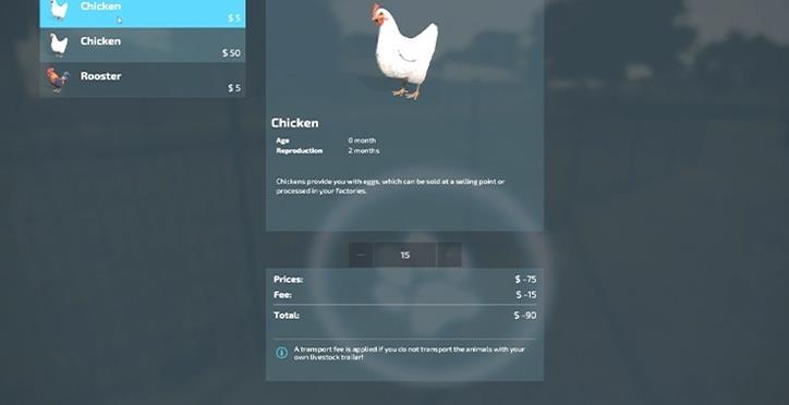 Comment élever des poulets dans Farming Simulator 22?