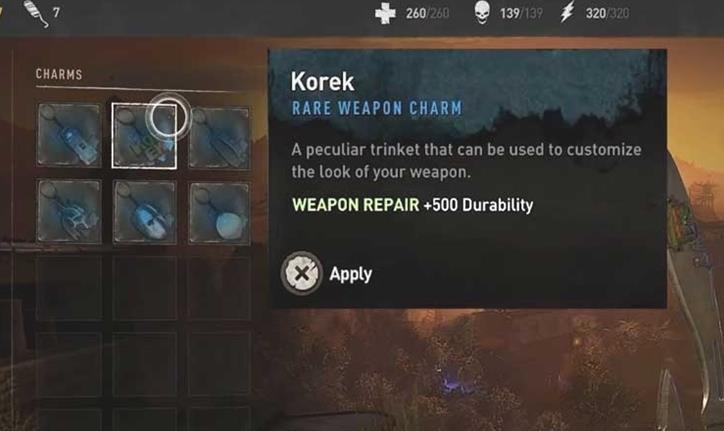 Dying Light 2 (DL2) - Comment obtenir le charme Korek pour une durabilité infinie des armes?