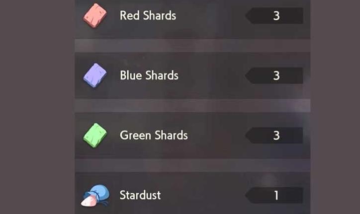 Que sont les tessons colorés dans Pokemon Legends Arceus - Utilisations des tessons rouges, bleus et verts