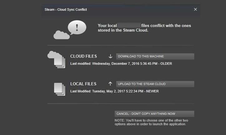 Correction de l'erreur Steam Cloud (2022)