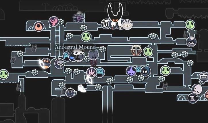 Hollow Knight: Carte interactive complète