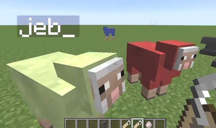 Comment faire des moutons arc-en-ciel dans Minecraft