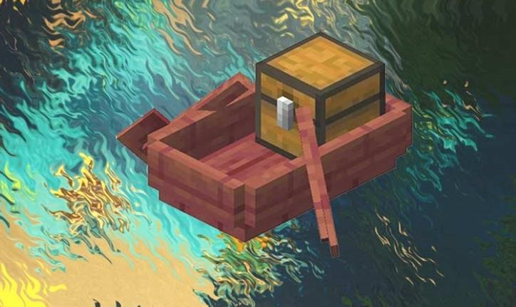 Minecraft: Comment fabriquer un bateau avec un coffre