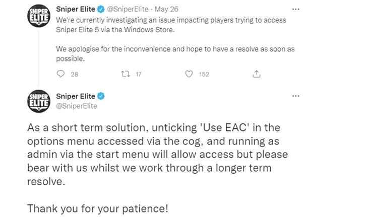 Sniper Elite 5 Keeps On Crashing Issue Fix (PC)