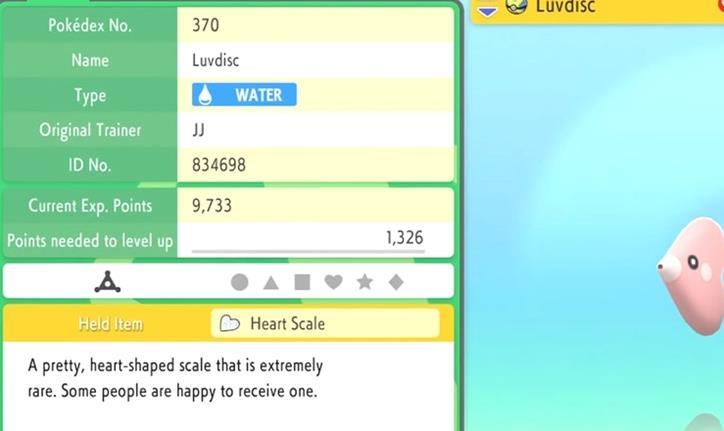 Pokemon BDSP: Comment obtenir et utiliser l'échelle de cœur?
