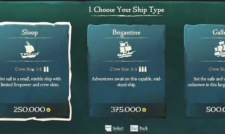 Comment acheter, nommer et renommer votre navire dans Sea Of Thieves