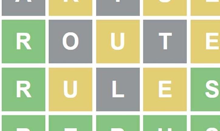 Mots de 5 lettres avec 4 voyelles pour Wordle