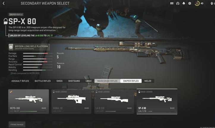 Modern Warfare 2: Fusil de sniper Tier List 2022