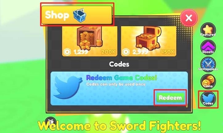 Sword Fighters Simulator Roblox Codes (Décembre 2022)