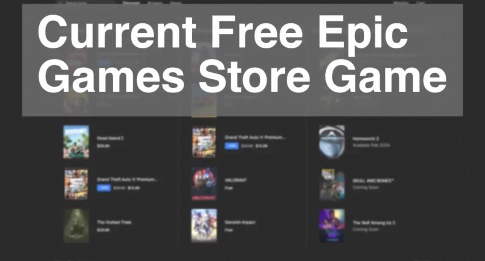 Liste des jeux gratuits de la boutique Epic Games 2023