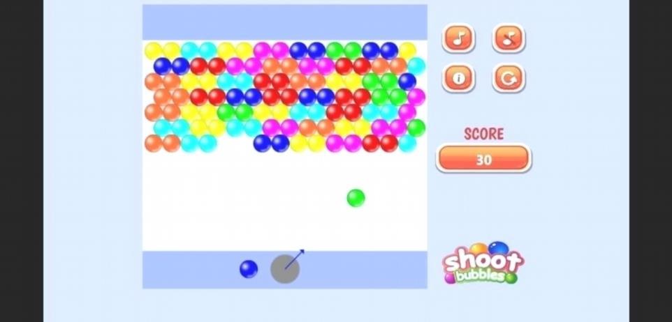 Shoot Bubbles est un jeu de bulles en ligne gratuit pour les téléphones portables et les ordinateurs de bureau.